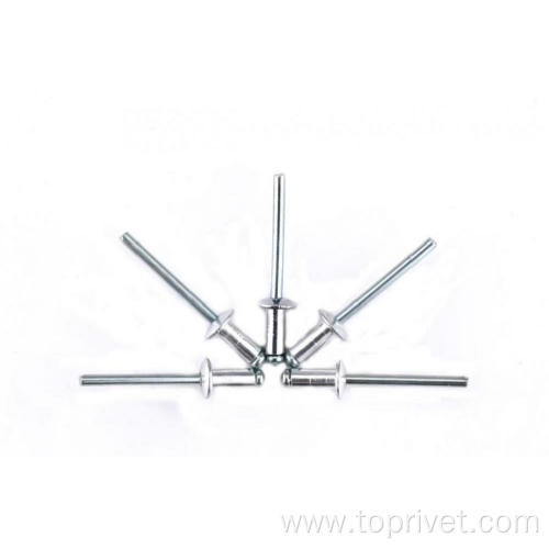 3.2mm Aluminiuml/Steel Dome head open end blind rivets